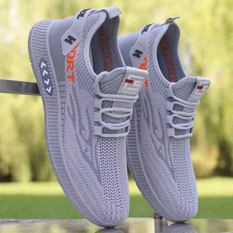 Lightweight Breathable Mesh Slip-On Casual Shoes