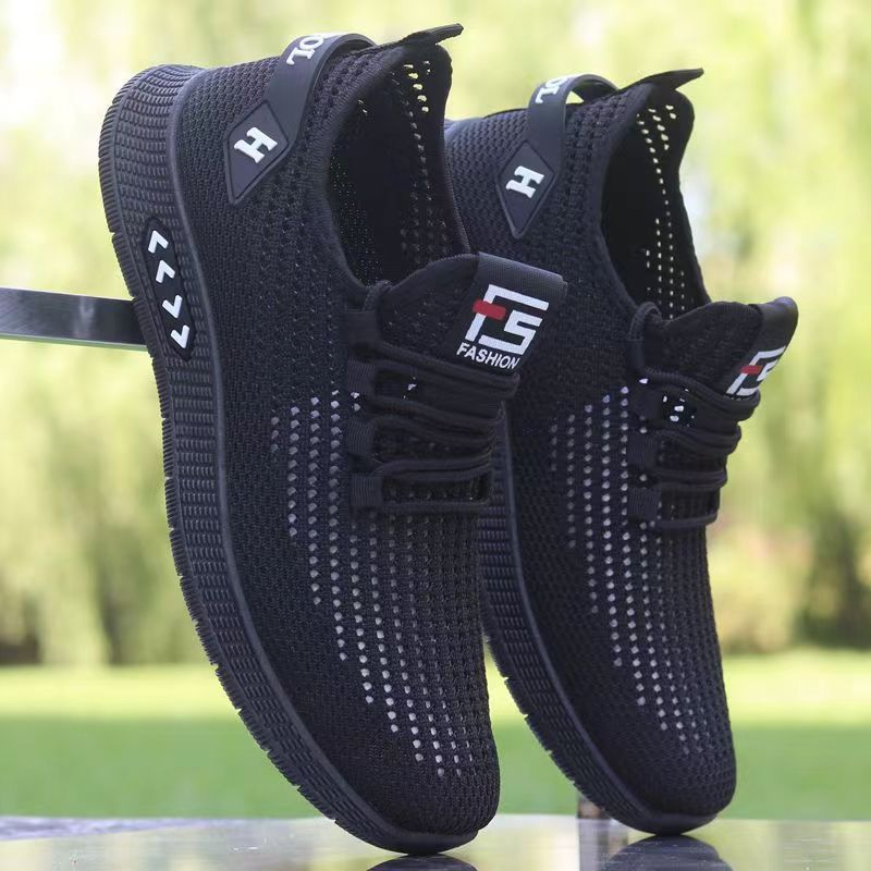 Lightweight Breathable Mesh Slip-On Casual Shoes