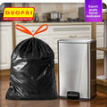 Black thickened large garbage bag