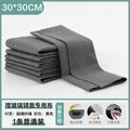 Special rag for wiping glass