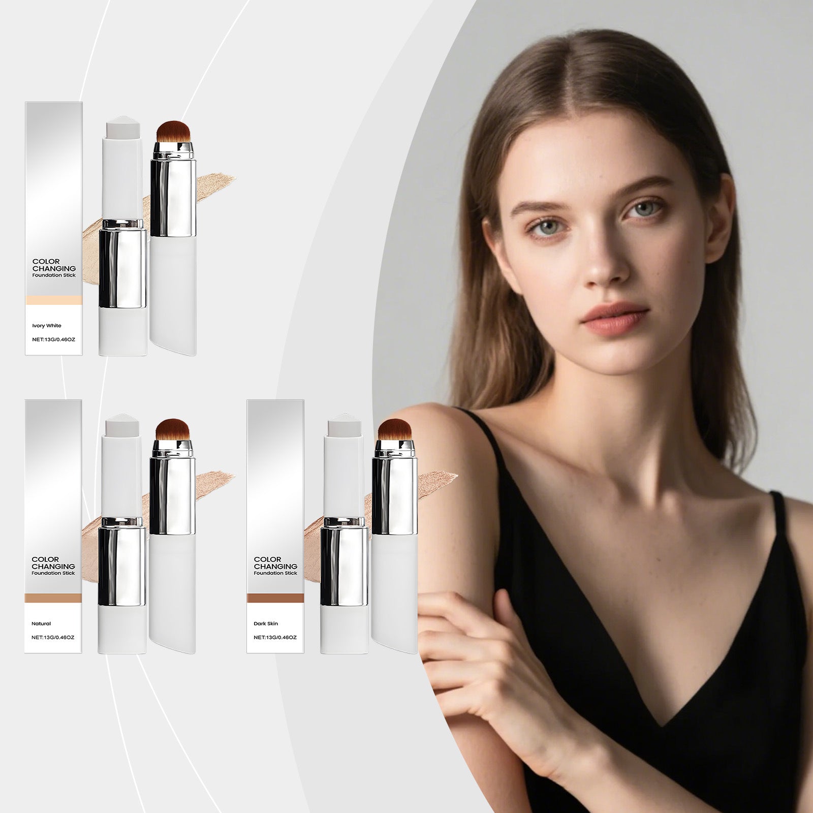 2-in-1 Color-Changing Foundation Stick