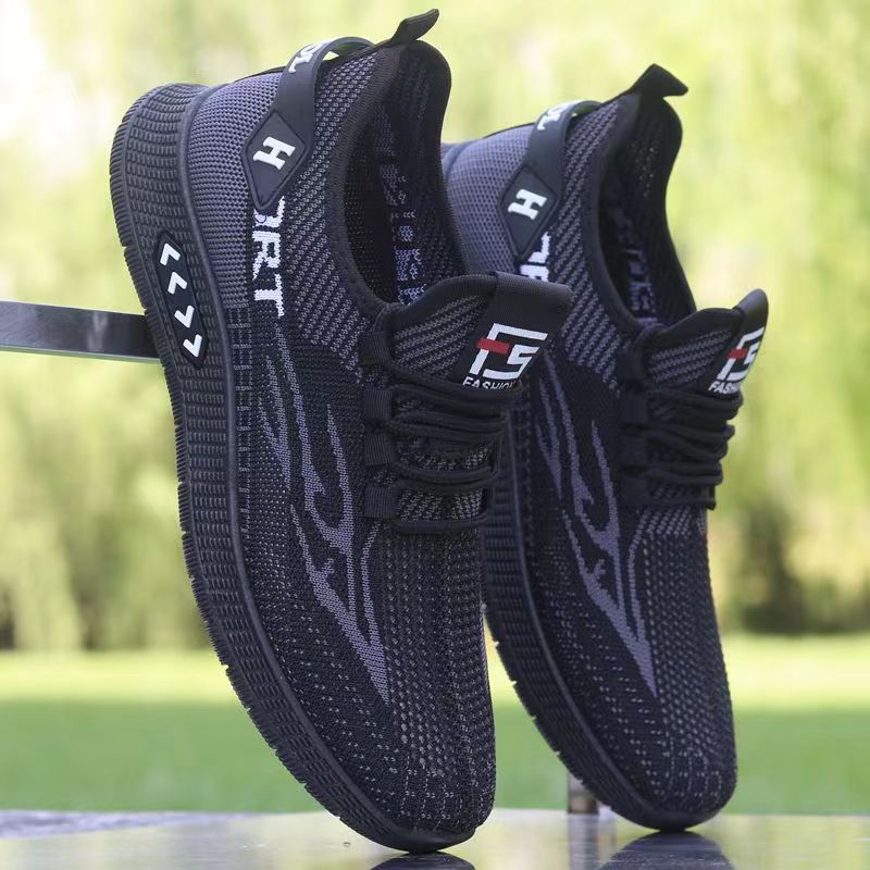 Lightweight Breathable Mesh Slip-On Casual Shoes