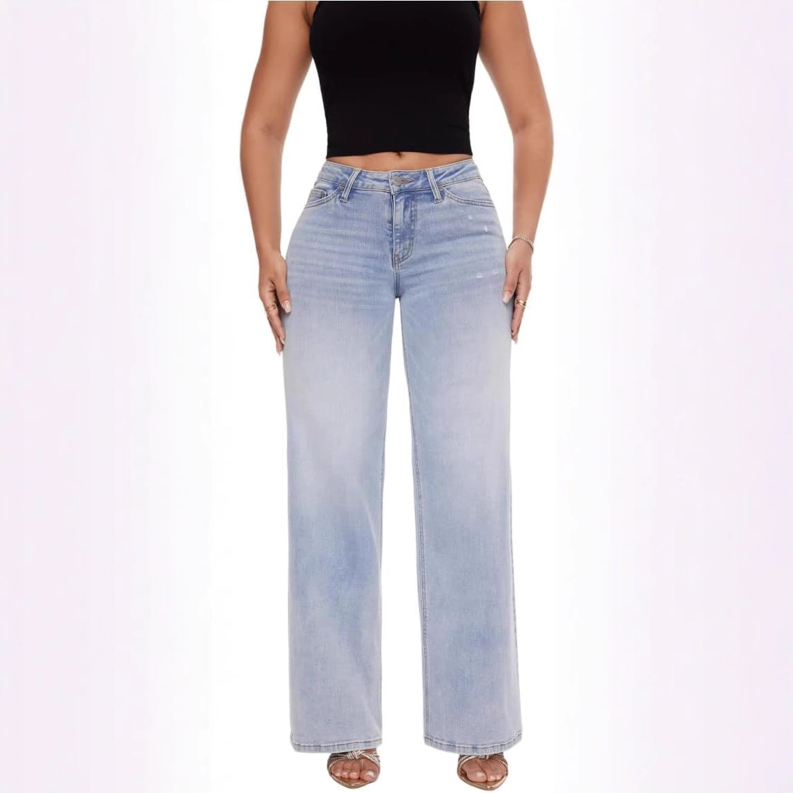 Womens Denim Trousers