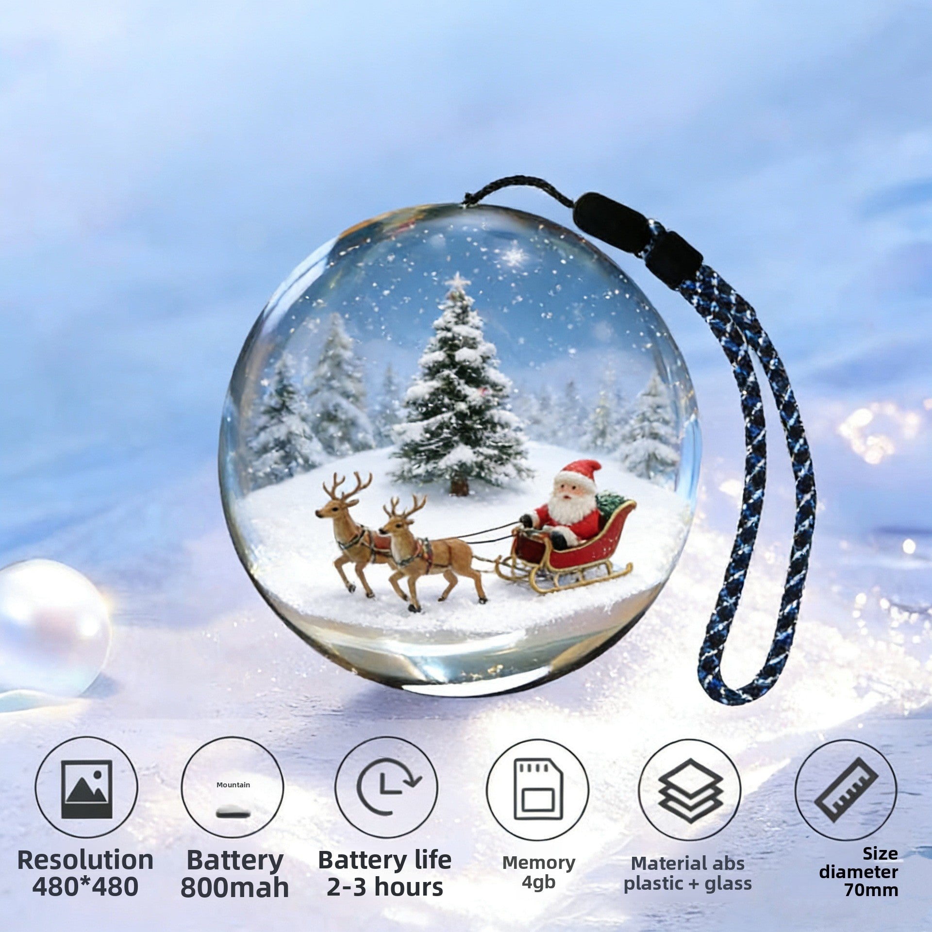 Portable Crystal Ball Video Player