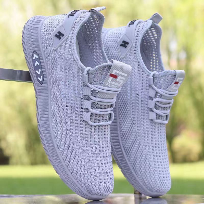 Lightweight Breathable Mesh Slip-On Casual Shoes