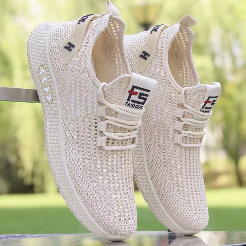 Lightweight Breathable Mesh Slip-On Casual Shoes