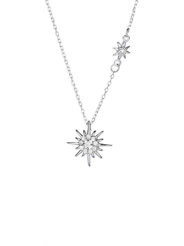silver necklace