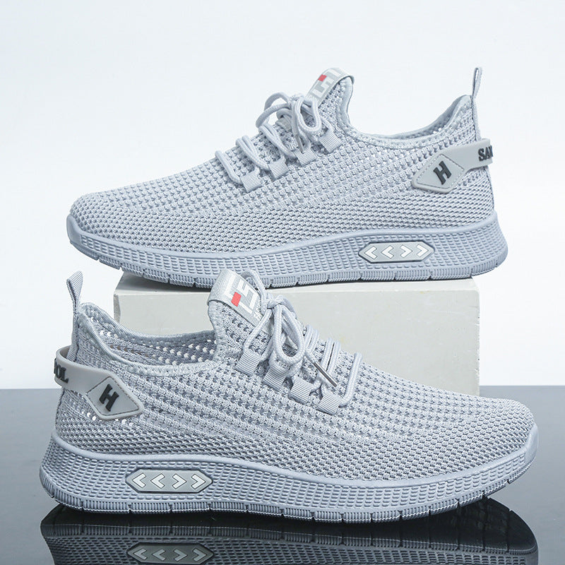 Lightweight Breathable Mesh Slip-On Casual Shoes