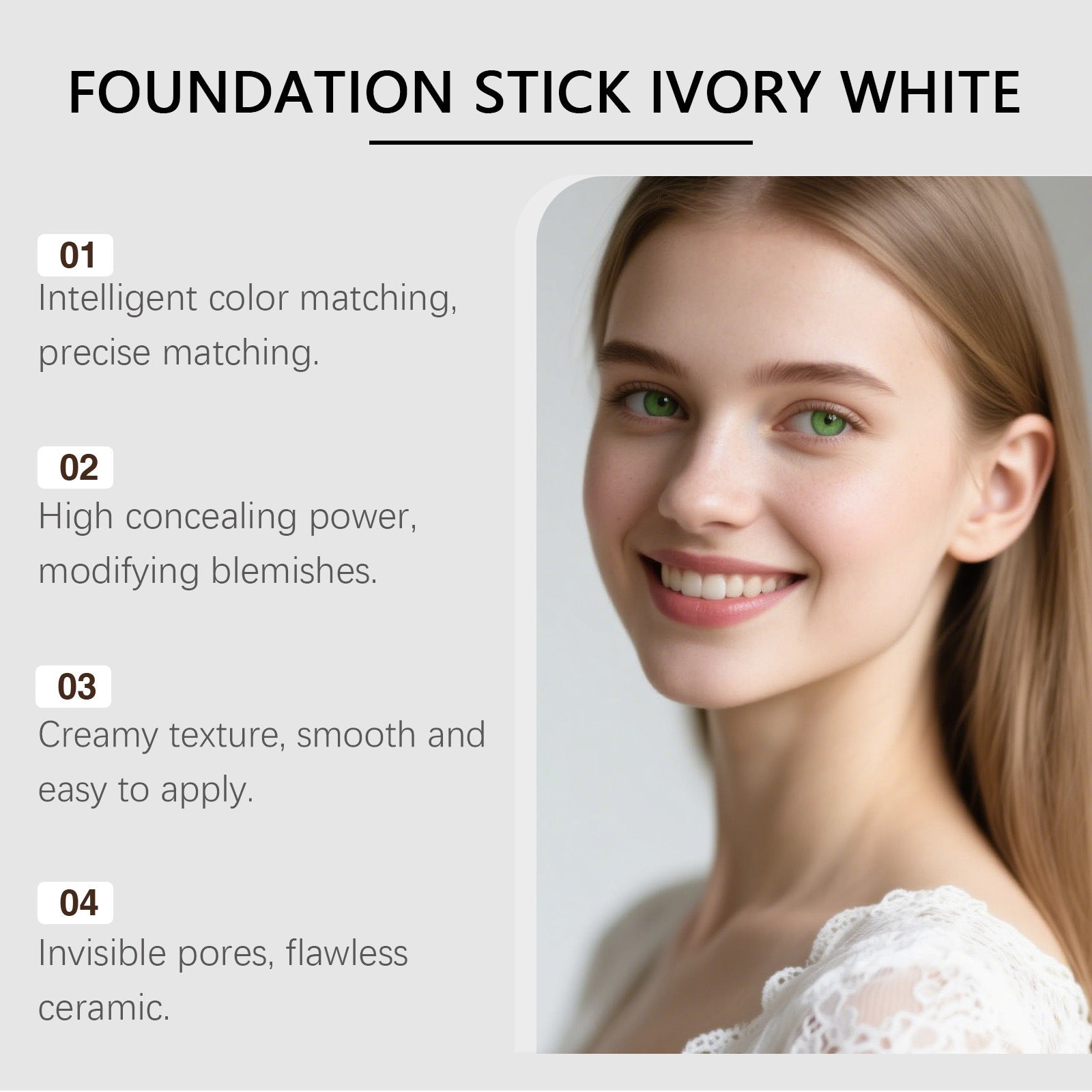 2-in-1 Color-Changing Foundation Stick