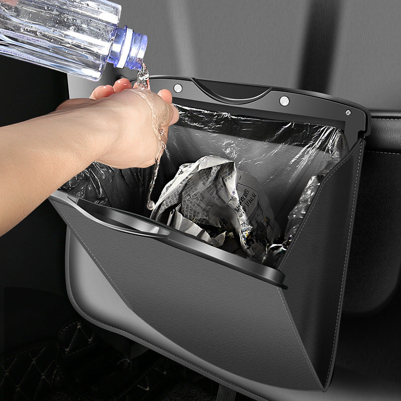 folding trash can