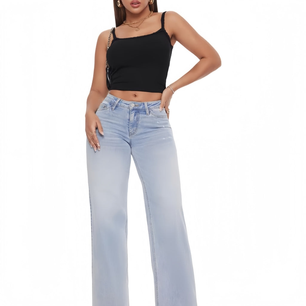 Womens Denim Trousers