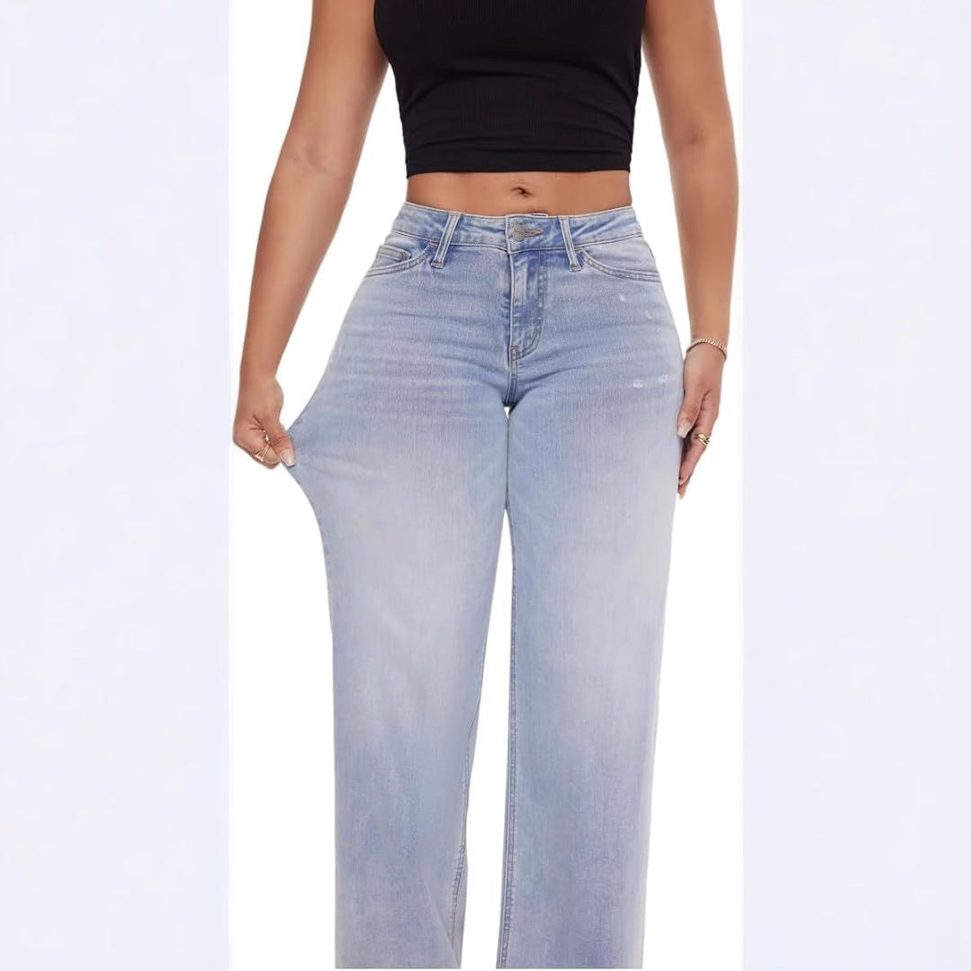Womens Denim Trousers