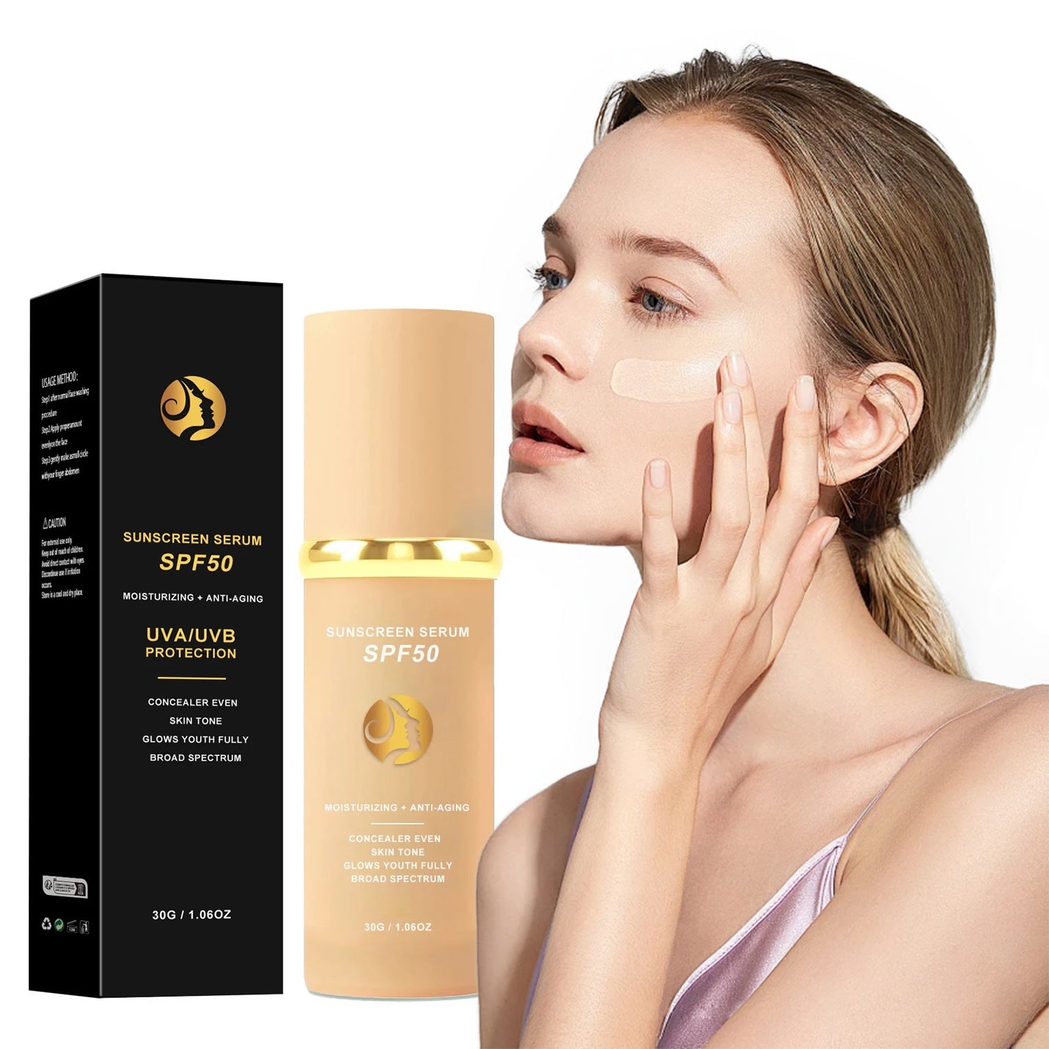 SPF50 4-in-1 Bionic Color-Changing Concealer Foundation