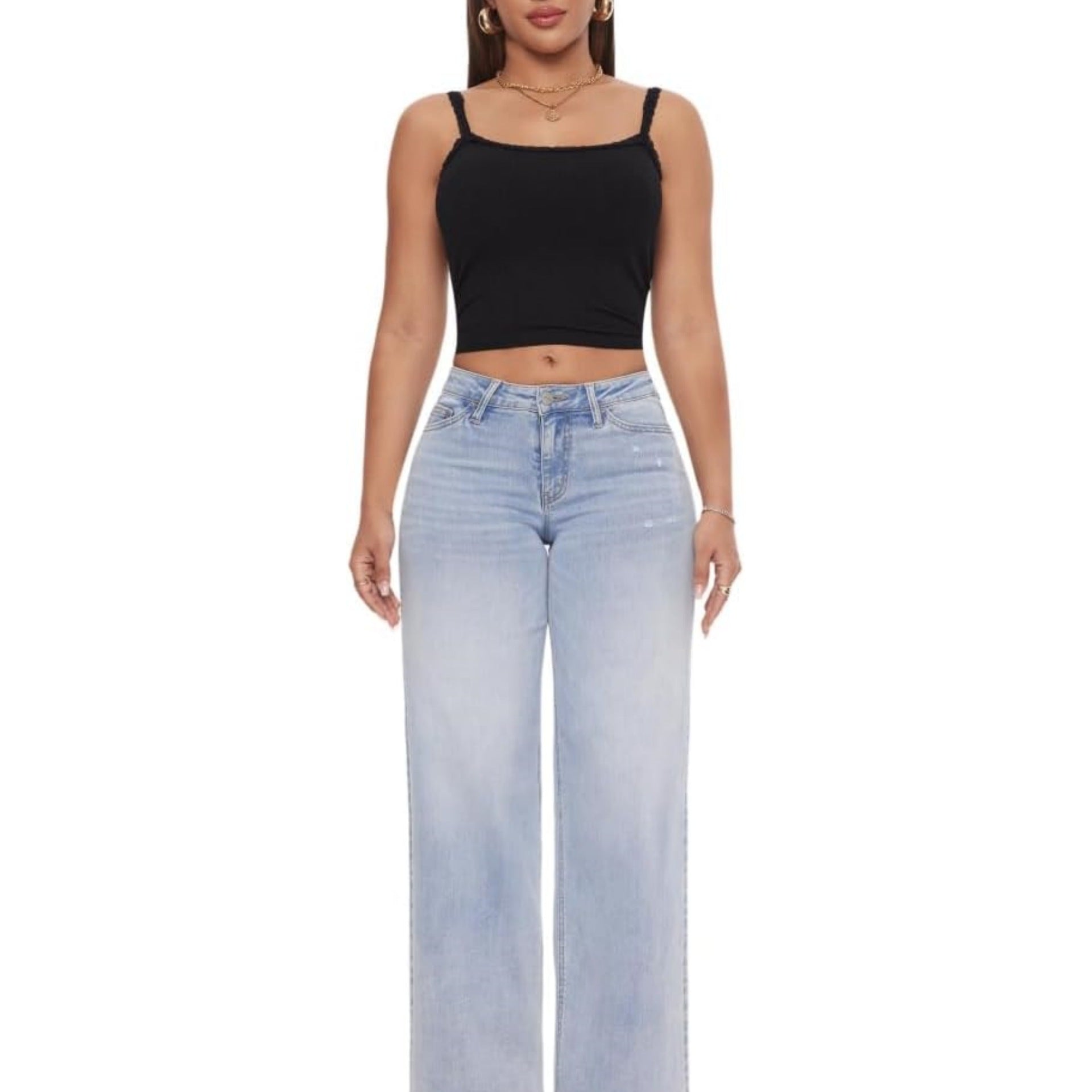 Womens Denim Trousers