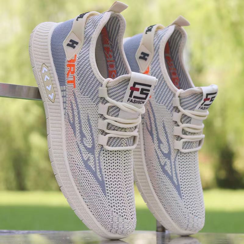 Lightweight Breathable Mesh Slip-On Casual Shoes